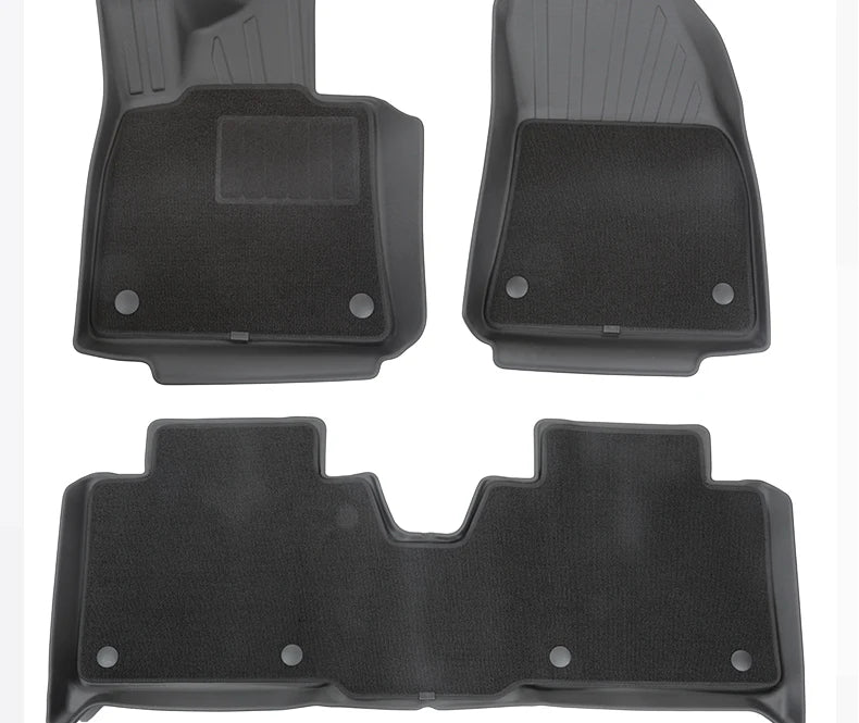 Car Floor Mats for Polestar 4 2024 2025 TPE Waterproof Non-slip Full Surround Floor Liner Mat Car Interior Accessories