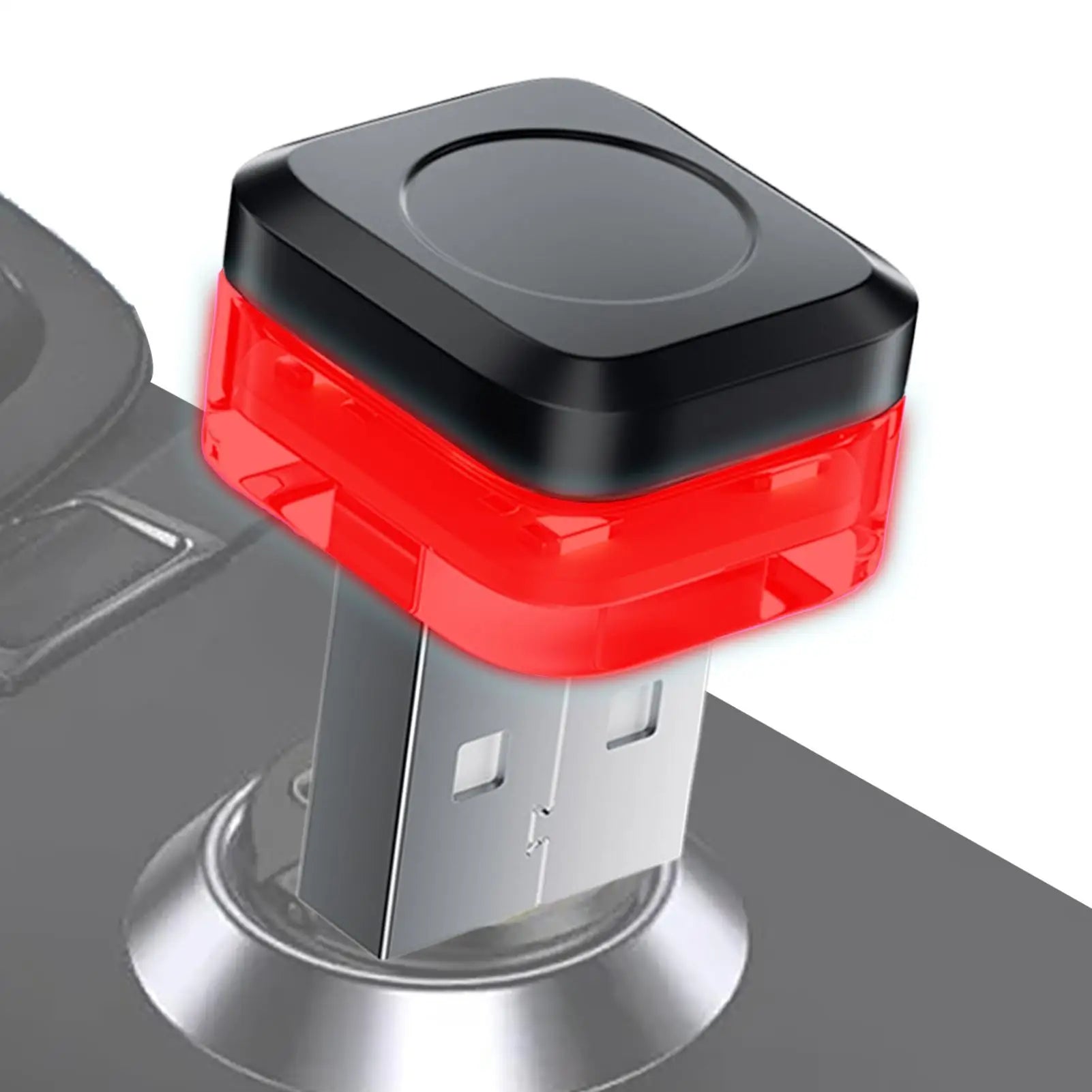 LED USB Car Light Car LED Lights Interior Wireless Ambient Light Wireless Multicolor Night Light Multiple Modes Interior Lighing
