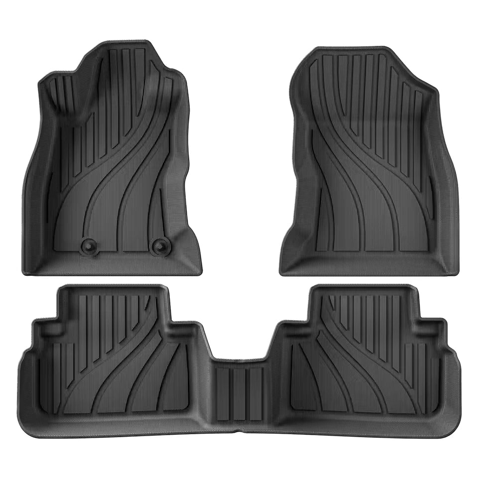Car Trunk Mat For Subaru Forester 2019-2024 TPE Floor Mats All Weather Backrest Mat Rear Trunk Pad Cargo Liner Anti Dirty Pads