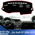 Car Dashboard Mats Covers for Audi Q7 2006 2007 2008 2009 2010 2011 2012 2013 2014 2015 Sun Shade Instrume Panel Accessories
