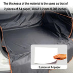 Durable Polyester Auto Trunk Mat for Pets - Non-Slip, Scratch-Resistant, Easy-Clean Mat for SUVs and Cars, Pet Safety Mat