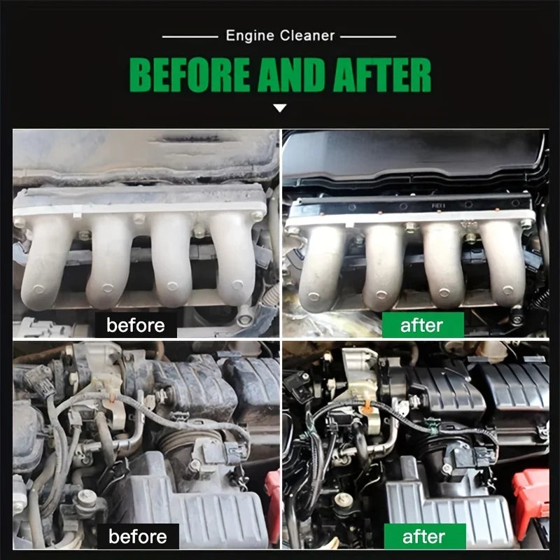 100ml Auto Engine Cleaner Degreaser Concentrate Wipe Remove Oil Clean Compartment Auto Cleaning Car Accessories Maintenance