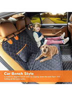 Pet car mats, rear seat mats, dog car seat mats. Suitable for various vehicle models. Waterproof and stain-resistant mats