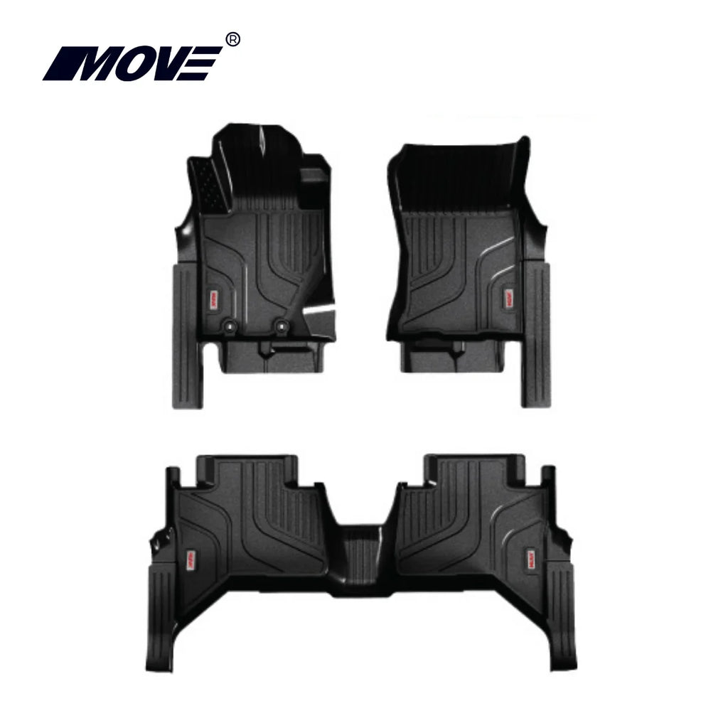 TPE Car Mats For Mitsubishi Triton 2020+ All-Weather Non-Slip Vehicle Mat Set Durable High Quality Interior Protection Vietnam