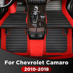 For Chevrolet Camaro 2010-2018 2017 2016 2015 2014 Custom Car Floor Mat Trunk mat Automobile Carpet Cover Interior Accessories