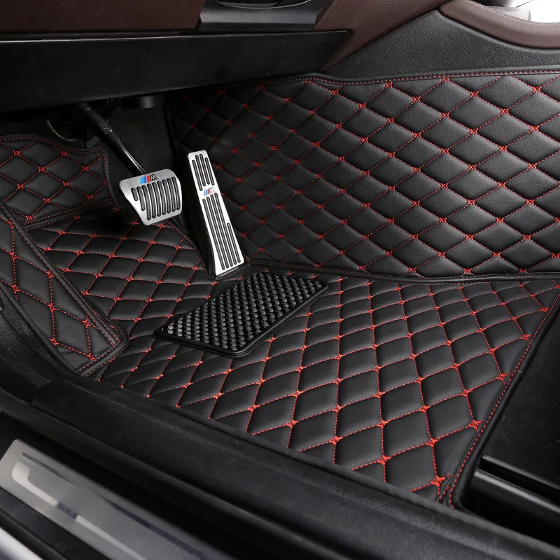 Custom Car Floor Mats for CHEVROLET all models Blazer Cruze Captiva Corvette Aveo Impala Camaro Malibu Volt Equinox Spark