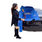 Alfombras impermeables dobles hechas de cuero ecológico artificial personalizada para Auto (A Medida exacta)