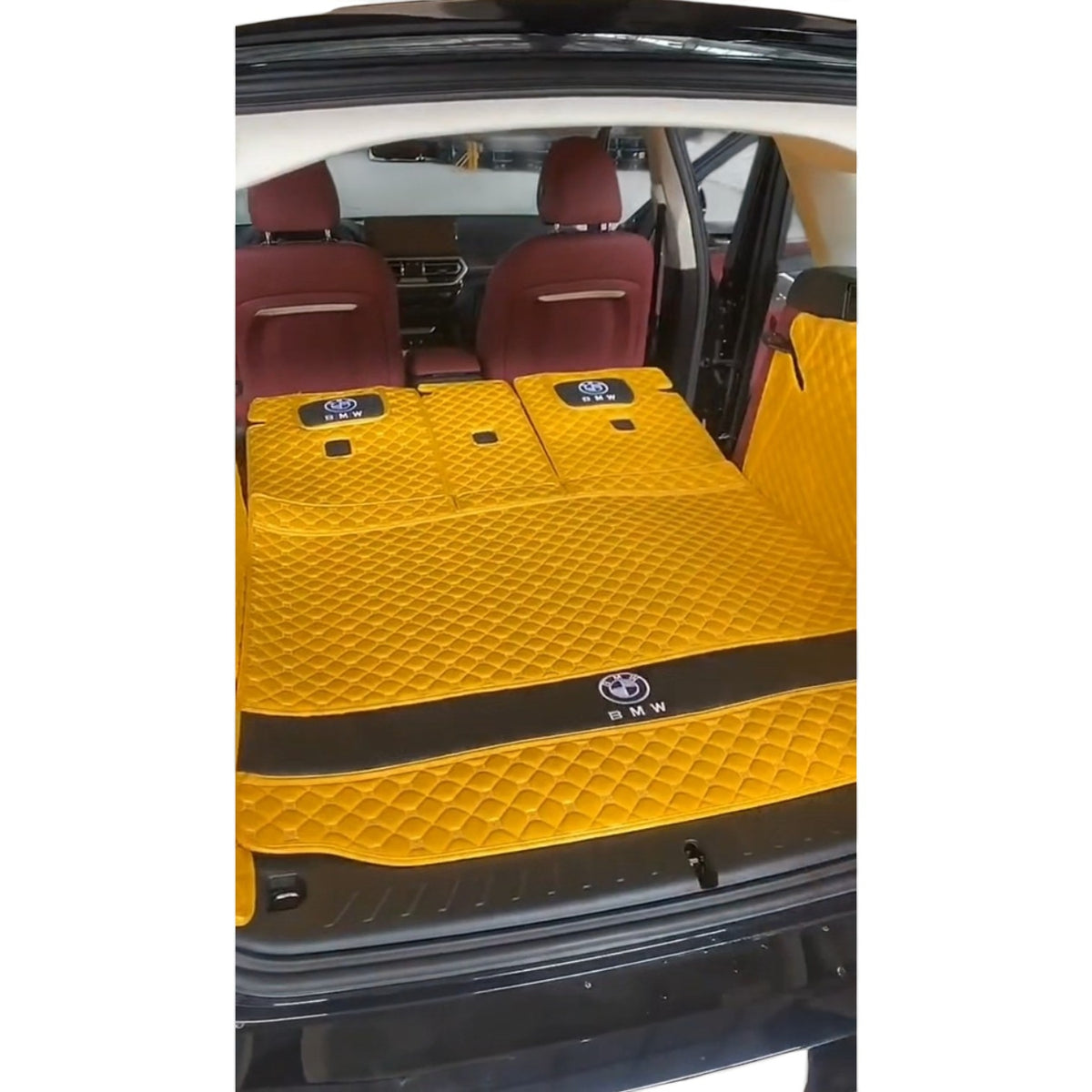 Alfombras impermeables dobles hechas de cuero ecológico artificial personalizada para Auto (A Medida exacta)