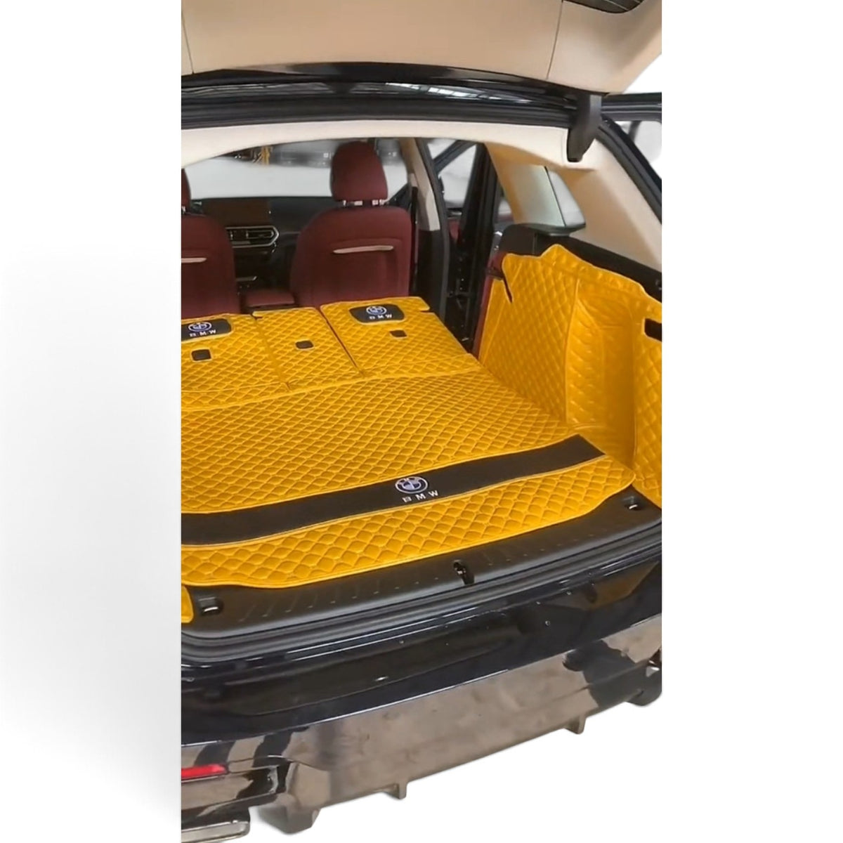 Alfombras impermeables dobles hechas de cuero ecológico artificial personalizada para Auto (A Medida exacta)
