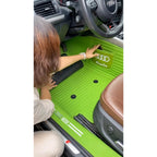 Alfombras impermeables dobles hechas de cuero ecológico artificial personalizada para Auto (A Medida exacta)