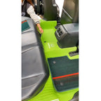 Alfombras impermeables dobles hechas de cuero ecológico artificial personalizada para Auto (A Medida exacta)