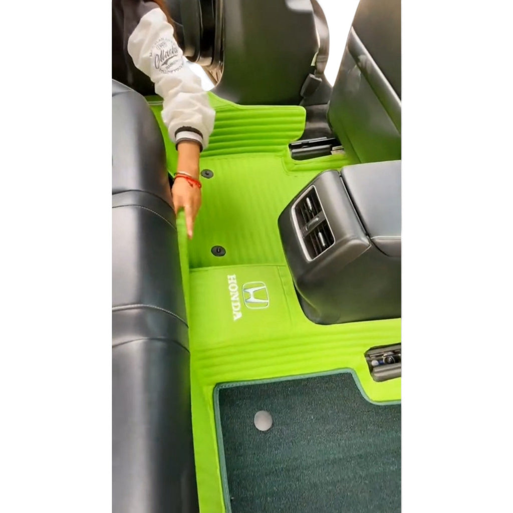 Alfombras impermeables dobles hechas de cuero ecológico artificial personalizada para Auto (A Medida exacta)