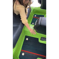 Alfombras impermeables dobles hechas de cuero ecológico artificial personalizada para Auto (A Medida exacta)