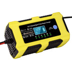 Car battery charger 12v 6A volt motorcycle charging fully intelligent automatic repair battery charger