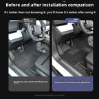 Car Floor Mats for Polestar 4 2024 2025 TPE Waterproof Non-slip Full Surround Floor Liner Mat Car Interior Accessories
