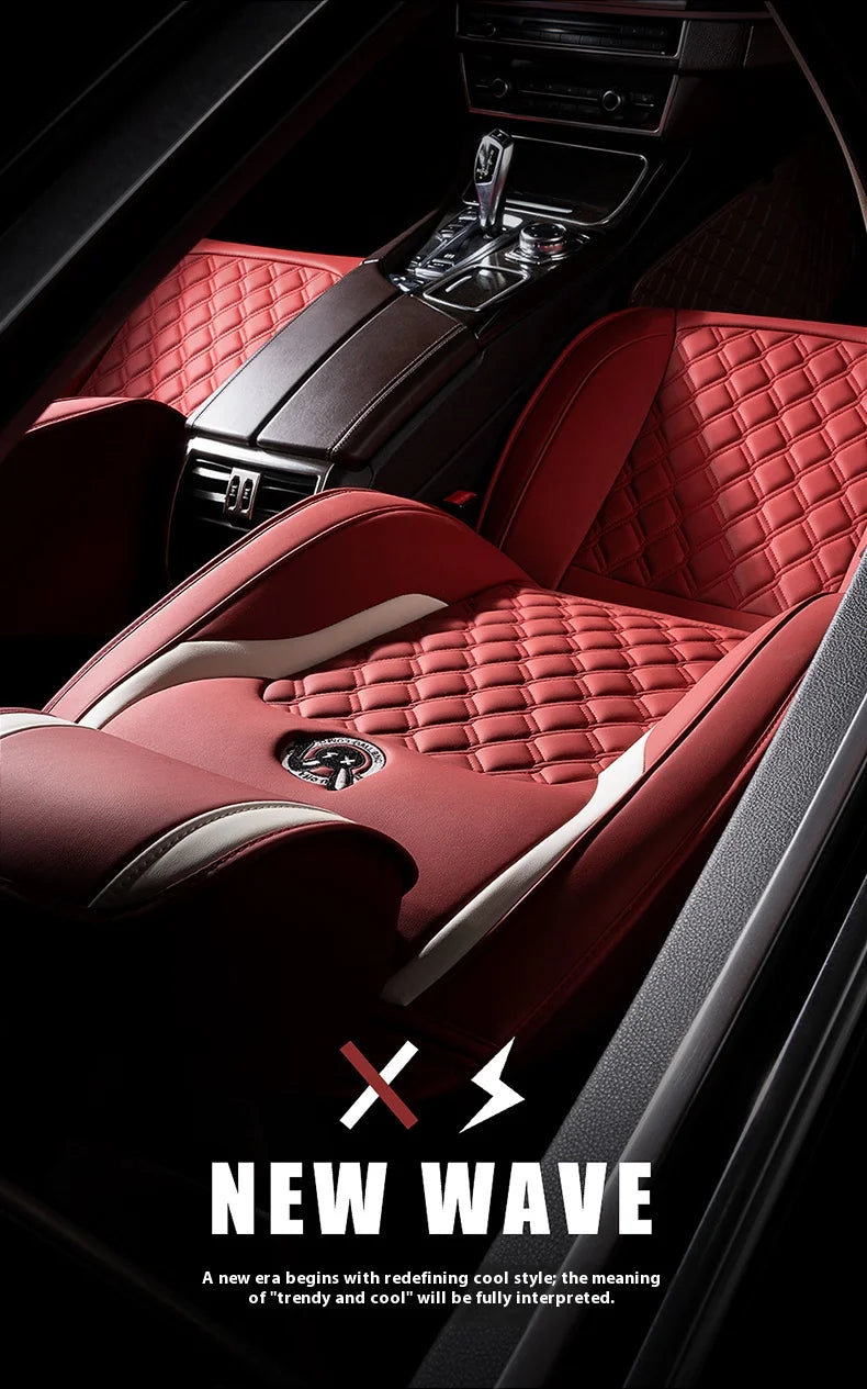 Five-seat car seat covers, Trendy Collection, stylish, durable, universal fit for most vehicles