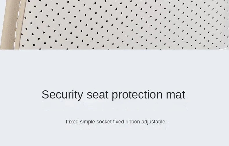 Car Seat Cover Protector Storage for Child Kids Children Safety Rear Seat Pad Mat ISOFIX Interface Foot Cushion Car Accessories