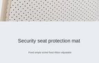 Car Seat Cover Protector Storage for Child Kids Children Safety Rear Seat Pad Mat ISOFIX Interface Foot Cushion Car Accessories