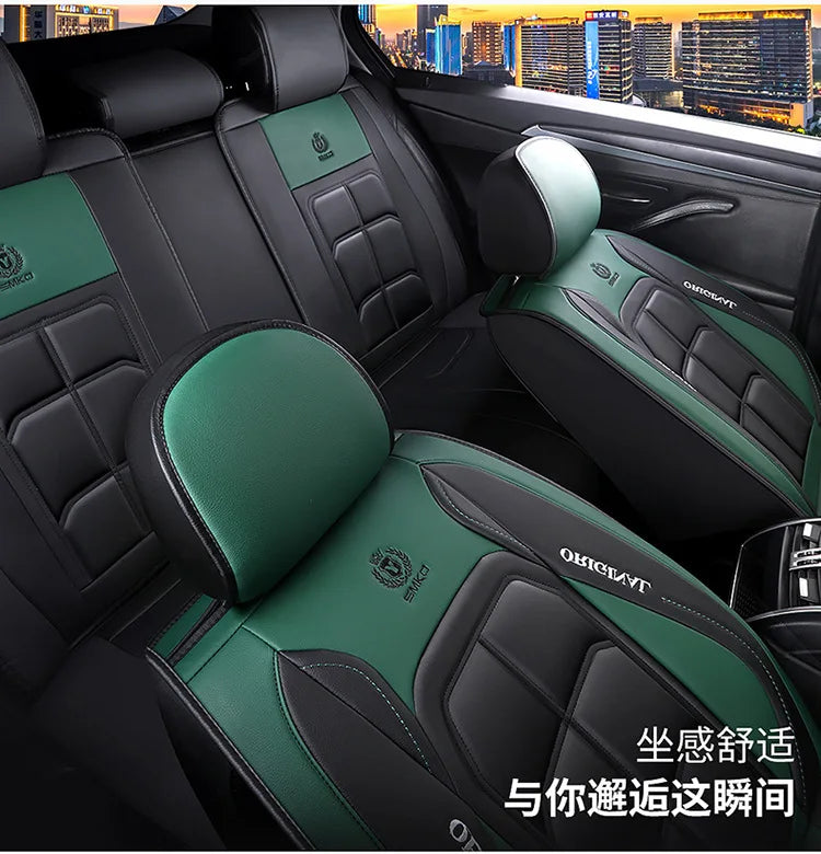 5-Seat Full Coverage Car Seat Covers Set, Suitable for All Seasons, and Featuring Thick, Comfortable, Car Seat Protection Cover