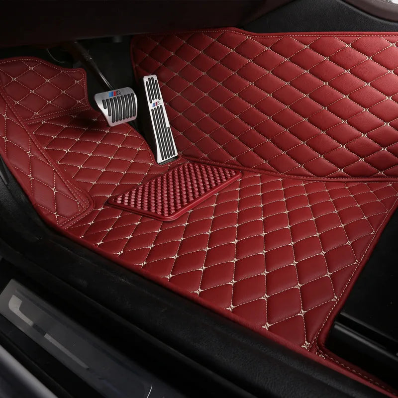 Custom Car Floor Mats for CHEVROLET all models Blazer Cruze Captiva Corvette Aveo Impala Camaro Malibu Volt Equinox Spark