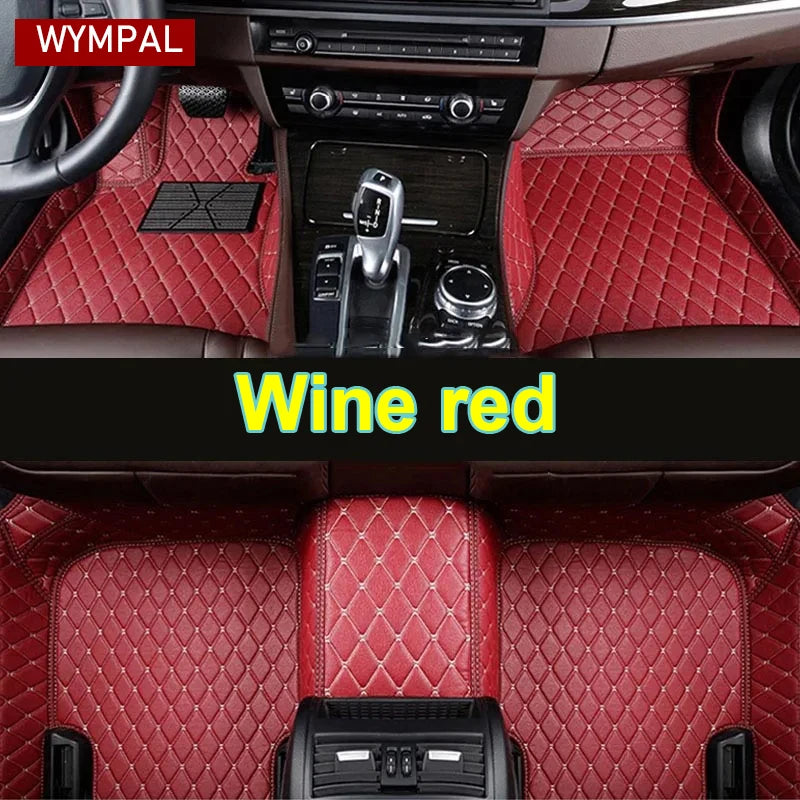 Custom Automotive Car Floor Mats For Audi A5 Sportback 2010 2011 2012 2013 Auto Luxury Leather Men Women Car Mats Full Coverage