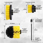 New Car Cleaning Kit Scrubber Drill Detailing Brush Set Air Conditioner Vents Towel Polisher Car Auto Detailing Tools