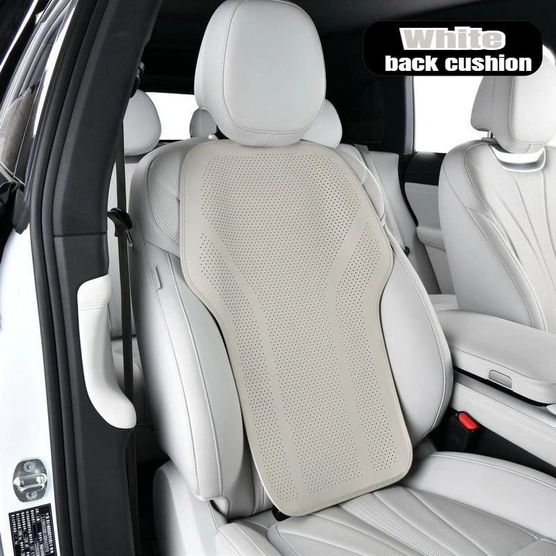 Car Seat Extended Footrest Driver and Passenger Leg Rest Universal Car Seat Cover Leather Breathable Non-slip Cars Seats Cover