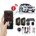 Universal Car Alarm Auto Start Stop System Remote Control Engine Ignition Autostart Kit Keyless Push Start System Car Accessory