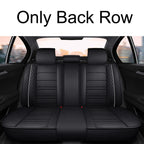 Full Coverage Pu Leather Car Seat Covers for Dacia Duster Sandero Renault Clio Fiat Panda Lancia Seat Arona Cors Car Accessories