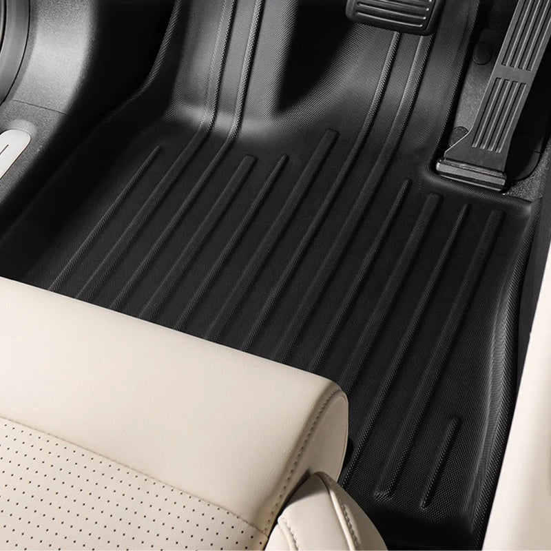 Car Floor Mats For BYD Yuan Pro Yuan Up 2025 2024 Cargo Liner Mat Waterproof Non-slip Foot Pad Seat Back Protector Car Carpet