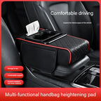 Auto Center Console Armrest Cushion With 2 Cup Holder Armrest Heightening Pad Auto Amrest Pillow Cover Pad for All Seasons