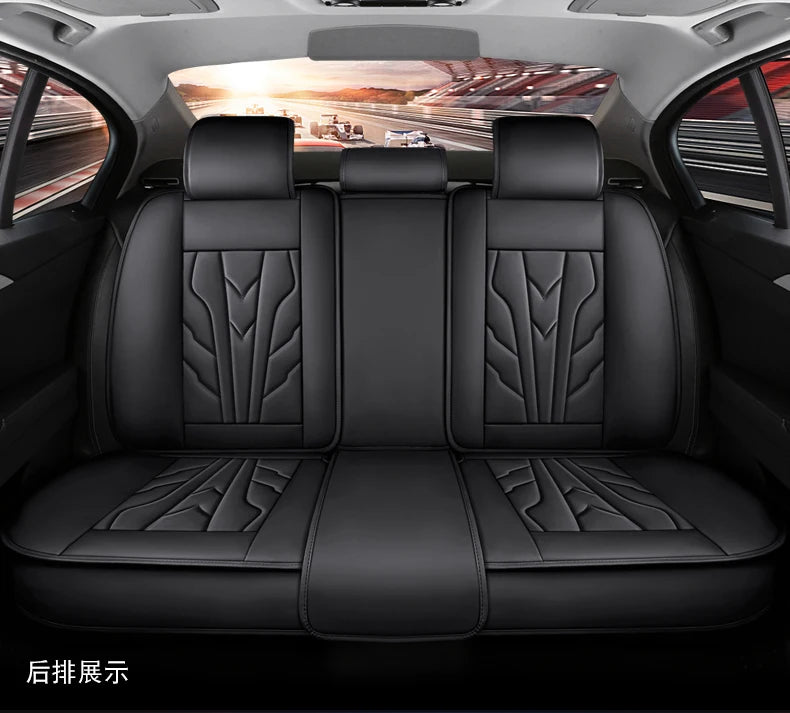 Full Coverage Pu Leather Car Seat Covers for AUDI Q5 Q2 Q3 Q6 Q7 Q8 S1 S4 S5 S6 SQ5 RS3 RS4 RS5 RS6 TT Car Accessories