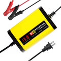 Car Battery Charger 12V 6A Pulse Repair LCD Display Smart Automatic Battery Charger GEL Lead-Acid Charger For Auto Motorcycle