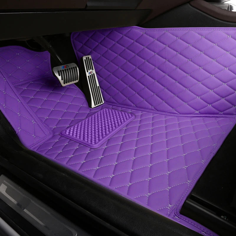 Custom Car Floor Mats for CHEVROLET all models Blazer Cruze Captiva Corvette Aveo Impala Camaro Malibu Volt Equinox Spark