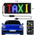 Devil Eyes LED Light Flexible Digital Scrolling LED Display Bluetooth APP Control DIY Text Pattern Animation for Car Bar School