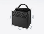 Car multifunctional storage box folding leather storage bag for car seat back storage bag storage bag