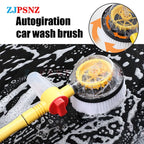 Car Auto 360Degree Rotary Wash Brush Kits Automatic Rotating Adjustable Dip Wash Brush High Pressure Washer for Vehicle Cleaning