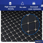 Car Mats Floor For Citroën C4 Cactus 2014~2020 Waterproof Leather Car Mat Fully Set Tapete Automotivo Para Carro Car Accessories