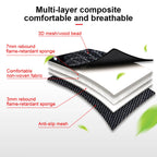 Car Wooden Bead Seat Cushion Summer Cool Leather Car Seat Cover Breathable Handmade Auto Seat Mat Pad Universal Auto Accessories