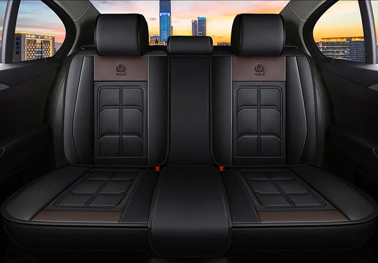 5-Seat Full Coverage Car Seat Covers Set, Suitable for All Seasons, and Featuring Thick, Comfortable, Car Seat Protection Cover