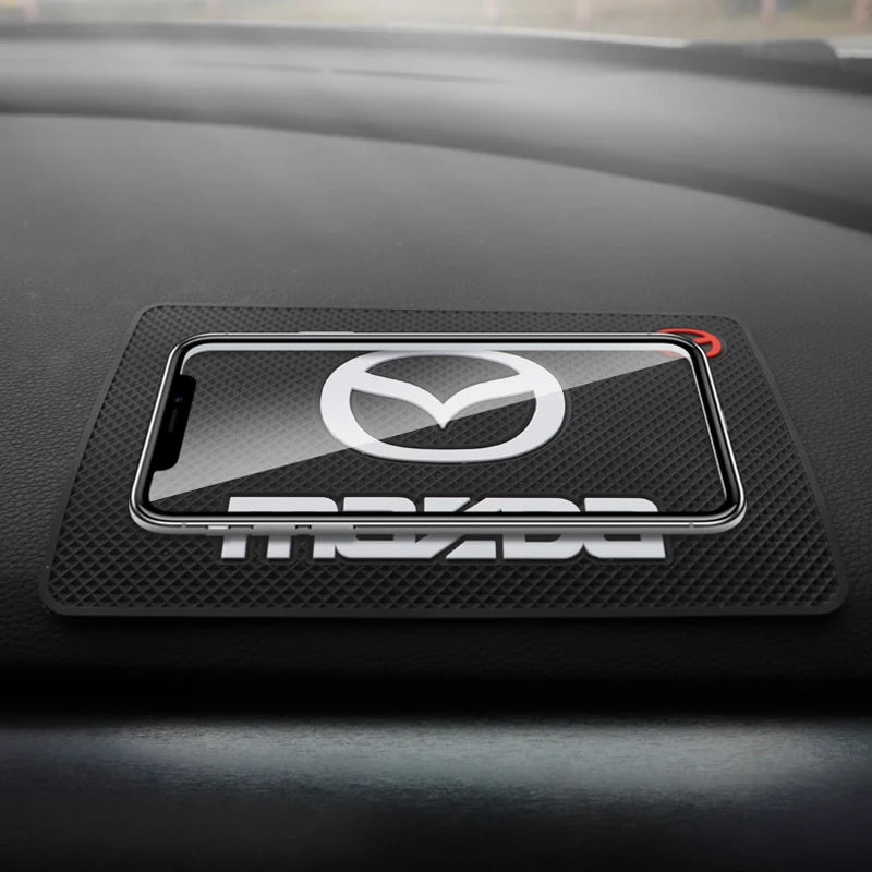 1Pcs Car Anti Slip Mat Dashboard Non-Slip Pad Accessories For Mazda 2 6 3 5 CX-5 CX-80 CX-70 CX-90 MX-30 CX-60 CX-50 CX-3 ATENZA
