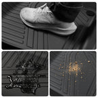 for Polestar 4 2023 2024 2025 Car Floor Mats Cargo Liner Trunk Pad TPE 3D Foot Mat Waterproof All Weather Accessories BLACK