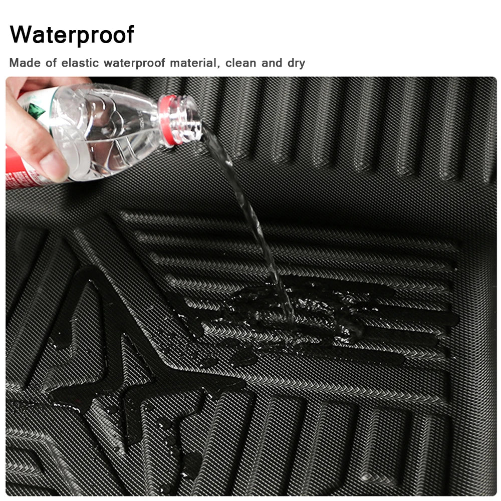 Rubber Car Mat For LAND ROVER DEFENDER 110 5door 2020-2024  Carpet Waterproof Interior Accessories TPE Car Floor Mats