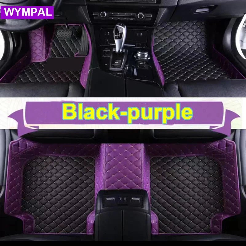 Custom Automotive Car Floor Mats For Audi A5 Sportback 2010 2011 2012 2013 Auto Luxury Leather Men Women Car Mats Full Coverage