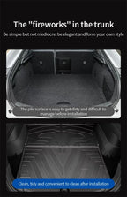 TPE Car Boot Trunk Mats For Li Auto L7 Lixiang L7 2023 2024 2025 Waterproof Rear Trunk Mats Carpet Storage Pads Auto Accessories