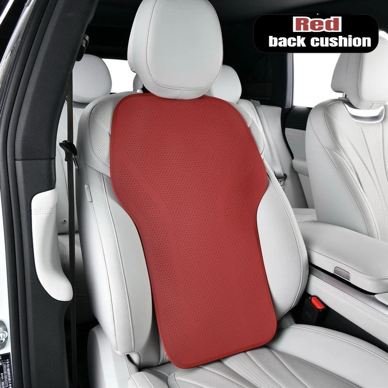 Car Seat Extended Footrest Driver and Passenger Leg Rest Universal Car Seat Cover Leather Breathable Non-slip Cars Seats Cover
