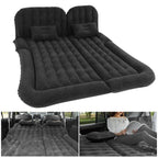 2‑In‑1 SUV Inflatable Mat Car Mattress Multifunction Soft Sleeping Rest Cushion Inflatable Travel Mattress for Traveling Car