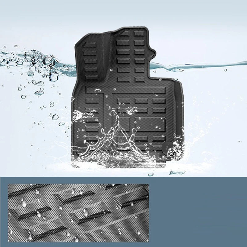 Car Floor Mats For Polestones 01 ROX 01 2024-present Cargo Liners Waterproof Non-slip Trunk Mat Protector for ROX Motor Carpets