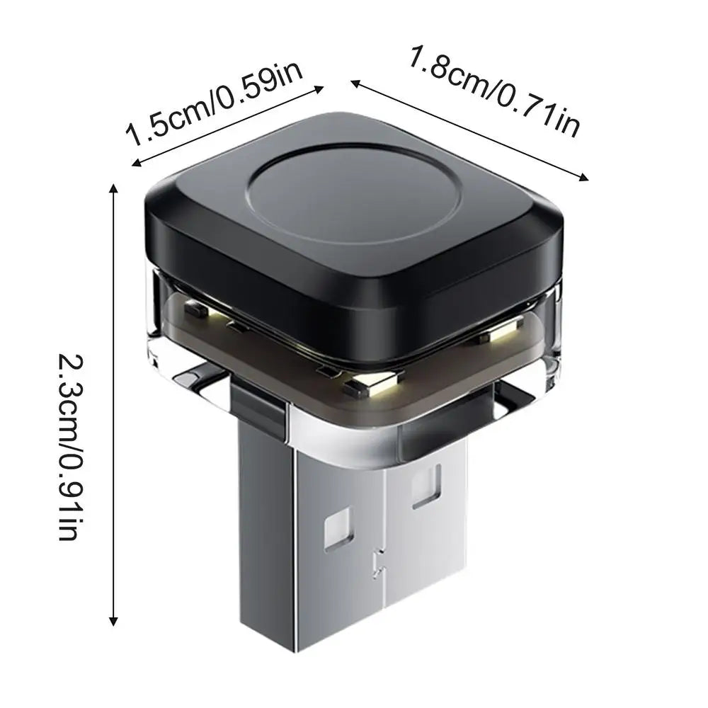 LED USB Car Light Car LED Lights Interior Wireless Ambient Light Wireless Multicolor Night Light Multiple Modes Interior Lighing