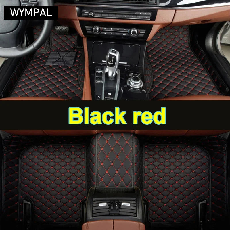 Custom Automotive Car Floor Mats For Audi A5 Sportback 2010 2011 2012 2013 Auto Luxury Leather Men Women Car Mats Full Coverage